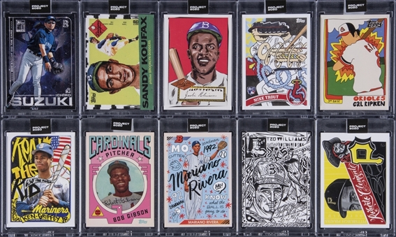 Topps Project 2020 Complete Master Set (#1-400) - Topps Encased